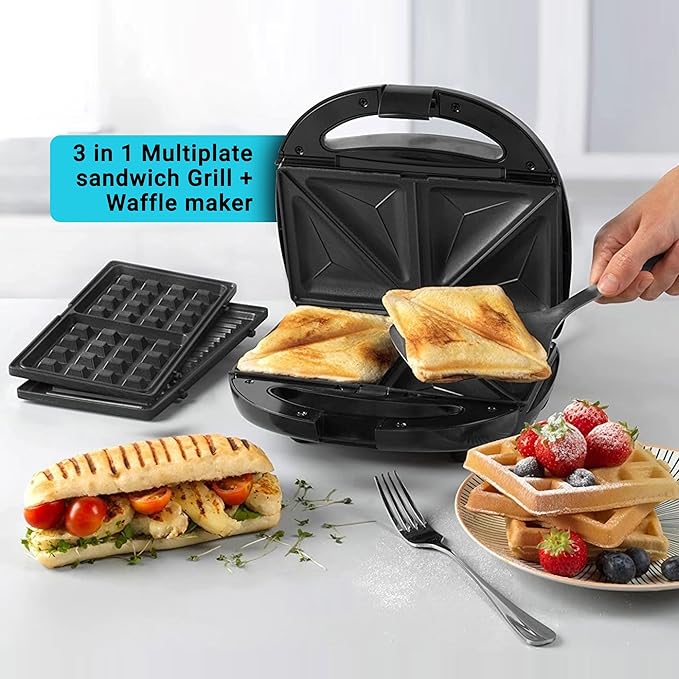 BLACK+DECKER TS2090 Sandwich Maker Grill (OPENBOX)