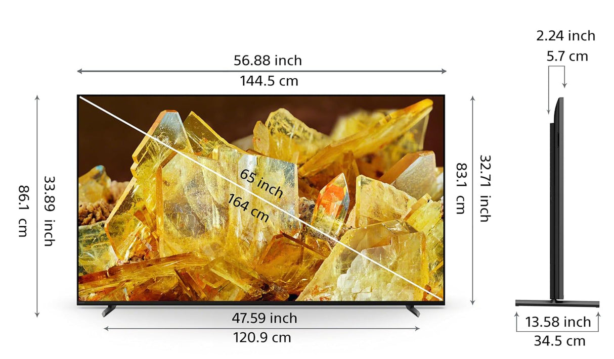 SONY BRAVIA 164 cm (65 inch) 4K Ultra HD LED Google TV with X1 4K Processor (OPENBOX)