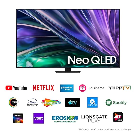 SAMSUNG QN85 Series 138 cm (55 inch) Neo QLED 4K Ultra HD Tizen TV with Quantum Matrix Technology (2024 model) (OPENBOX)