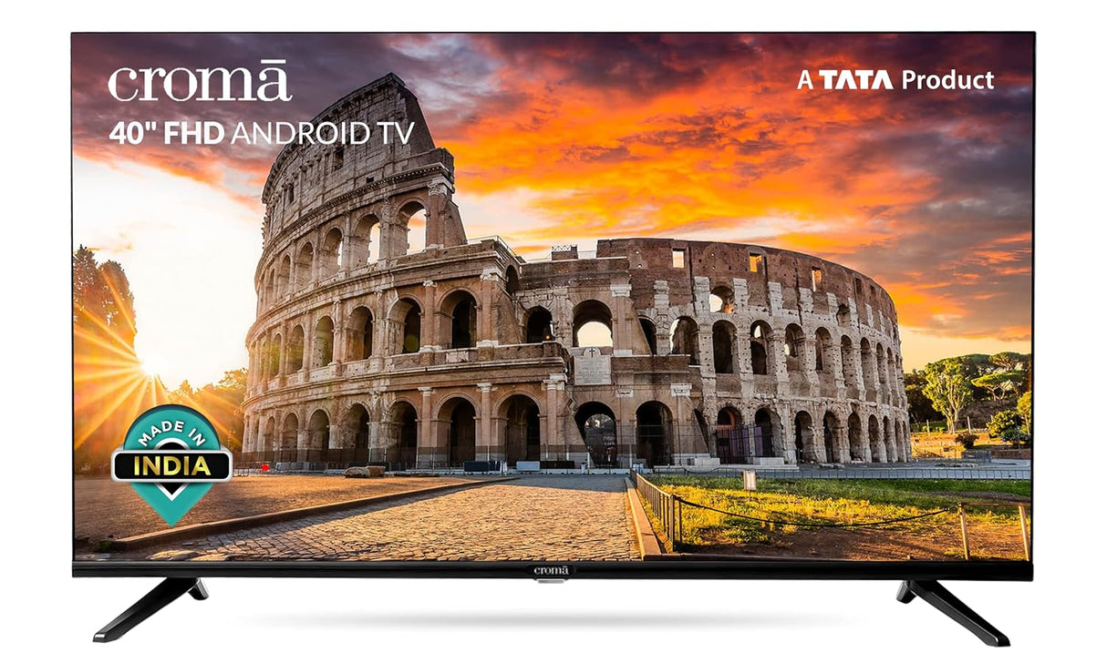 Croma 102 cm (40 Inches) Full HD Certified Android Smart LED TV CREL040FOF024601 (OPENBOX)