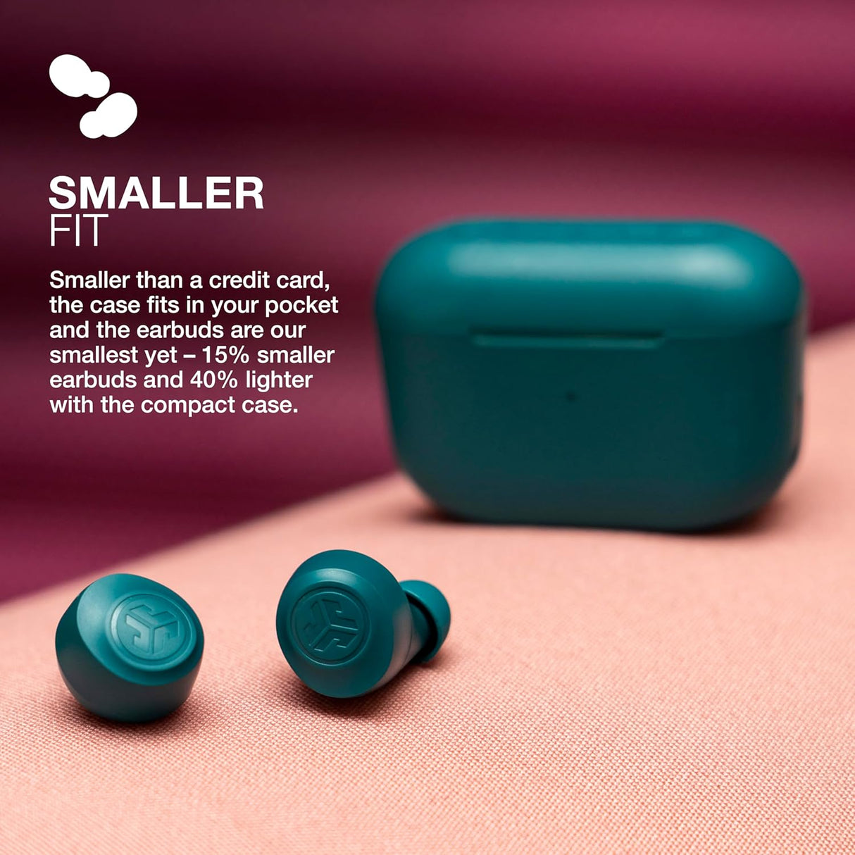 JLab Go Air Pop TWS Earbuds (Teal) (OPENBOX)