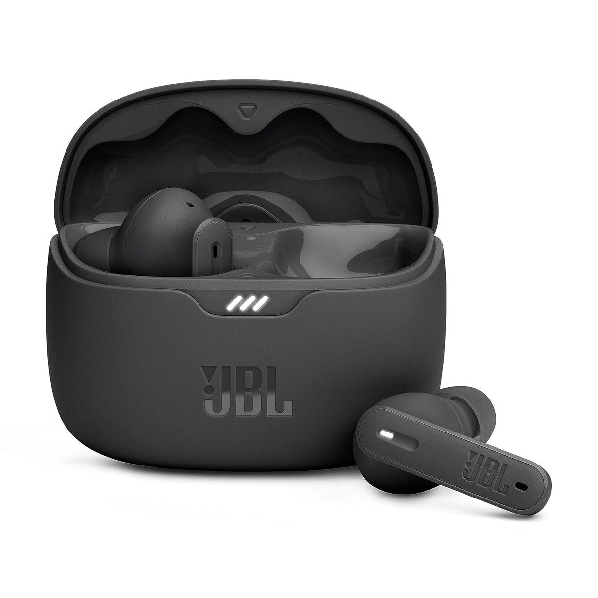 JBL Tune Beam In Ear Wireless TWS Earbuds with Mic, ANC Earbuds, Customized Extra Bass with Headphones App, 48 Hrs Battery, Quick Charge, 4-Mics, IP54, Ambient Aware & Talk-Thru, Bluetooth 5.3 (Black) (OPENBOX)