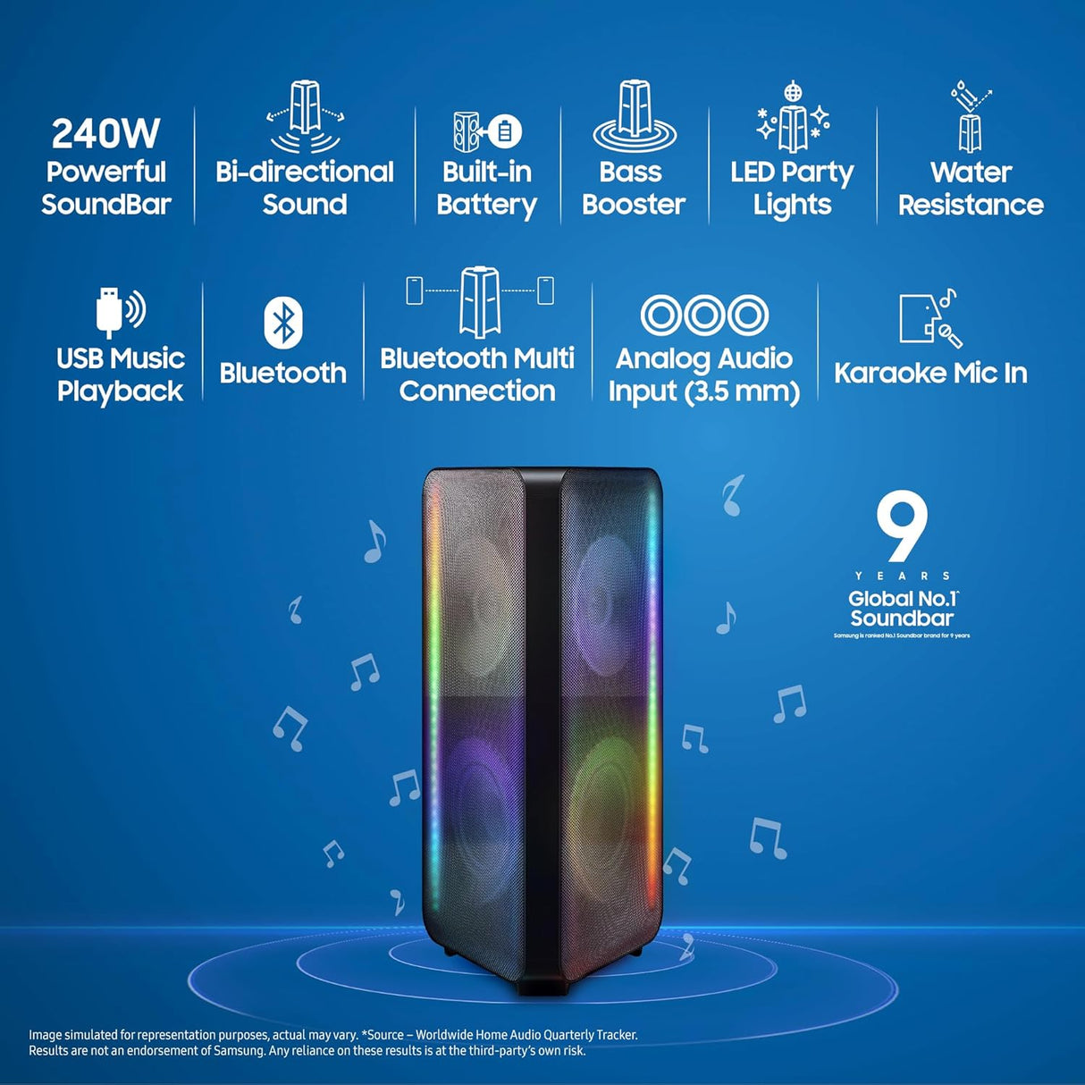 Samsung Party Speaker ST50B/XL (OPENBOX)