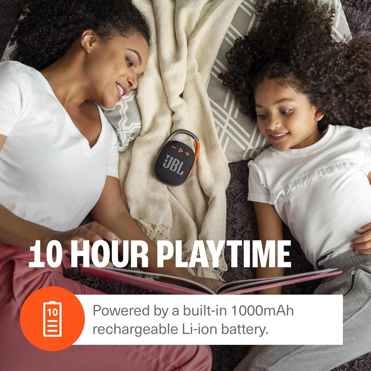 JBL Clip 4 Portable Bluetooth Speaker (Blue) (OPENBOX)