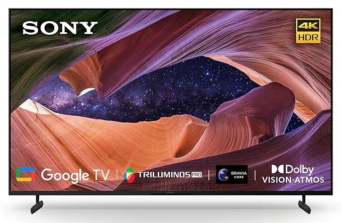 SONY X82L 138.8 cm (55 inch) 4K Ultra HD LED Google TV with Live Colour Technology (2023 model) (OPENBOX)