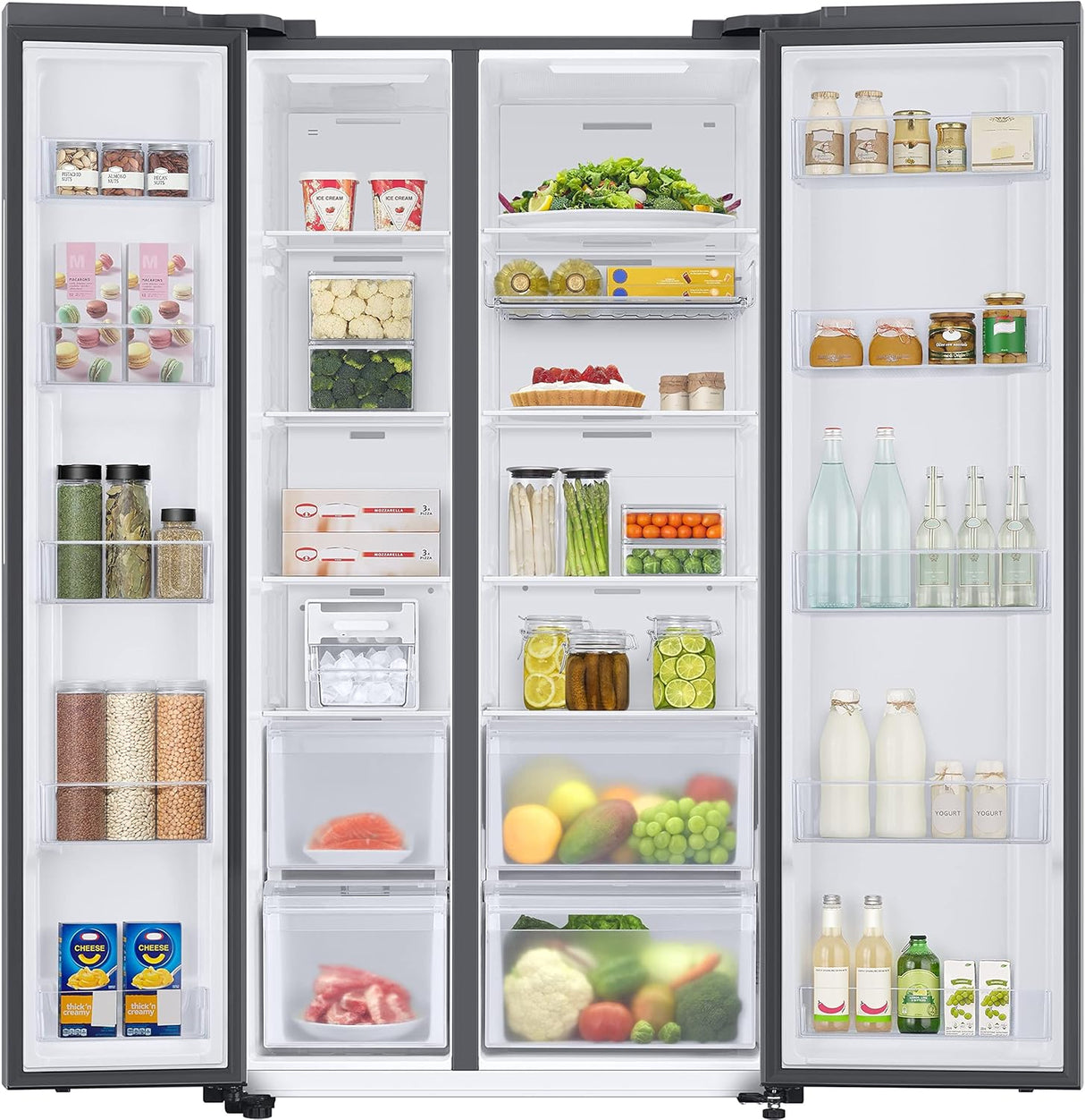 SAMSUNG SBS 653L RS76CB811333HL CHBLK 3S (OPENBOX)