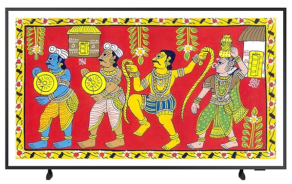 SAMSUNG LS Frame Series 138 cm (55 inch) QLED 4K Ultra HD Tizen TV with Alexa Compatibility (OPENBOX)