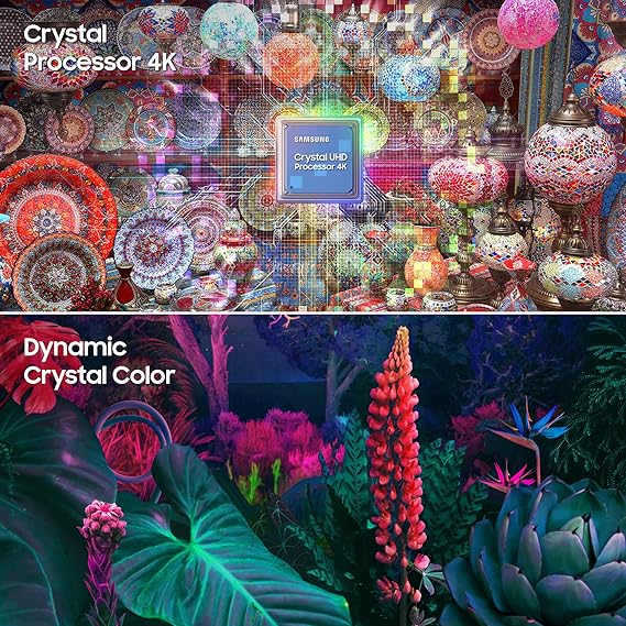 SAMSUNG 138 cm (55 inch) Crystal 4K Ultra HD LED Smart TV (UA55CU8000, Black) (OPENBOX)