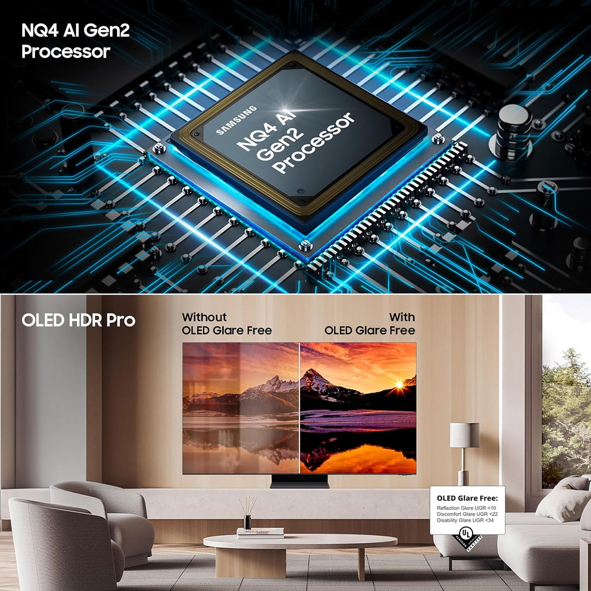 Samsung 138 cm (55 inches) 4K Ultra HD Smart OLED TV QA55S95DAULXL (Graphite Black) (OPENBOX)