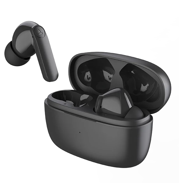 boAt Airdopes 138 Pro TWS Earbuds with Environmental Noise Cancellation (IPX5 Water Resistant, Upto 45 Hours Playback, Active Black) (OPENBOX)