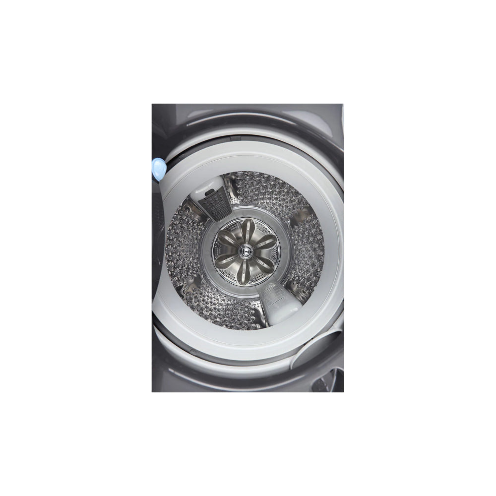 LG 9 kg 5 Star Fully Automatic Top Load Washing Machine (THD09SWM.ABMQEIL, In-built Heater, Black) (OPENBOX)