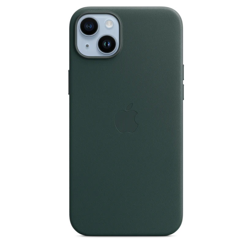 APPLE IPHONE 14 PLUSApple iPhone 14 Plus Leather Case with MagSafe (Forest Green)LE CASE FOREST GRN (OPENBOX)