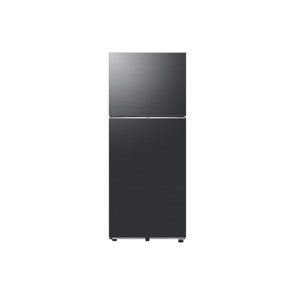 SAMSUNG 396 Litres 2 Star Frost Free Double Door Smart Wifi Enabled Refrigerator with Digital Inverter Compressor (Black Matt) (OPENBOX)