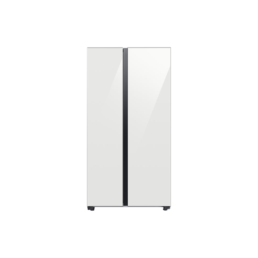 SAMSUNG 653 Litres 3 Star Frost Free Side by Side Door Smart Wifi Enabled Refrigerator with Twin Cooling Plus Technology (Clean White) (OPENBOX)