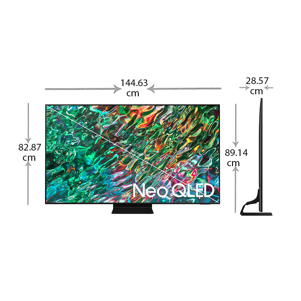 SAMSUNG Series 9 163 cm (65 inch) QLED 4K Ultra HD Tizen TV with Alexa Compatibility (OPENBOX)