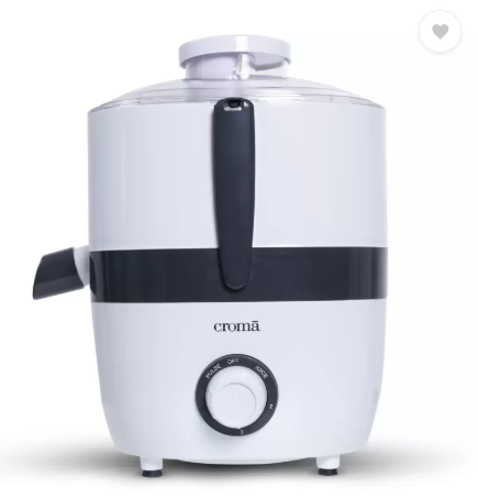 Croma 500 W Juicer 500 W Juicer (OPENBOX)