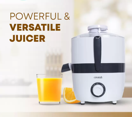 Croma 500 W Juicer 500 W Juicer (OPENBOX)