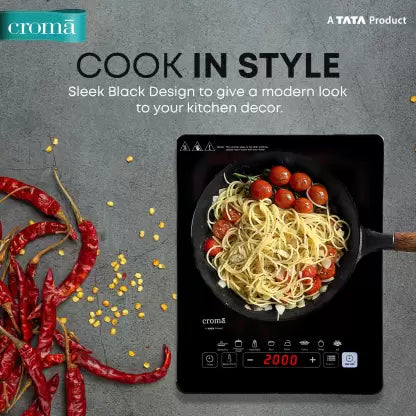 Croma 2000W Induction Cooktop CRSKAH802S (OPENBOX)