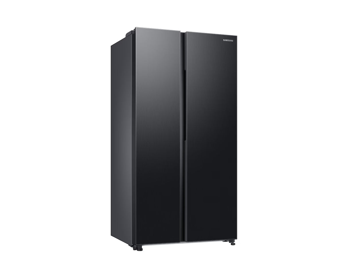 Samsung RS76CG8103B1HL 653L 3 Star Inverter Side-by-Side Refrigerator | Twin Cooling Plus | Wi-Fi Enabled with SmartThings | Black-OPEN BOX