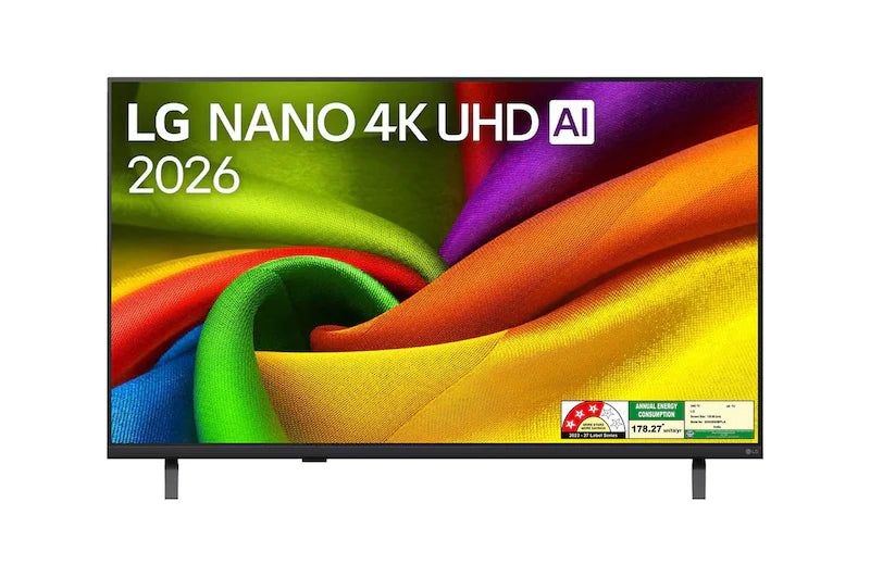 LG 108 cm (43") NanoCell 4K UHD AI Smart TV (Model: 43NU880BPLA / NU880 Series - 2026 Edition) - OPEN BOX