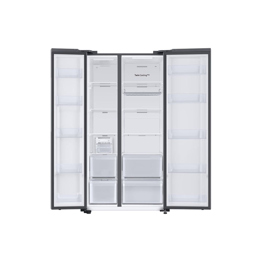 Samsung 653 L Side by Side Refrigerator, White, RS76CB81A312 -open box