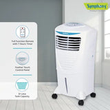 Symphony Hi Cool i 31 Litres Room Air Cooler with i-Pure Technology (Touch Control Panel, White) (OPENBOX)