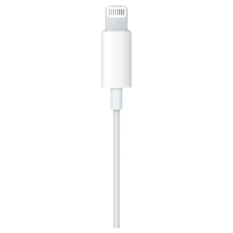 Apple EarPods MMTN2ZM/A Wired Earphones with Mic (Lightning Connector, In Ear, White)