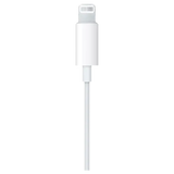 Apple EarPods MMTN2ZM/A Wired Earphones with Mic (Lightning Connector, In Ear, White)