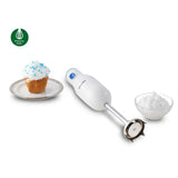 PHILIPS Daily Collection 250 Watt Hand Blender with 2 Attachments (Safety Carry Lock, Blue & White)