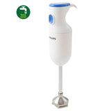 PHILIPS Daily Collection 250 Watt Hand Blender with 2 Attachments (Safety Carry Lock, Blue & White)