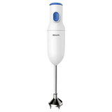 PHILIPS Daily Collection 250 Watt Hand Blender with 2 Attachments (Safety Carry Lock, Blue & White)