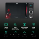 IFB 30FRC2 30L Convection Microwave Oven with 101 Autocook Menus (Black Floral) (OPENBOX)