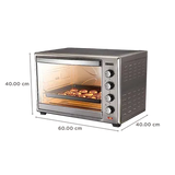 USHA 3760RCSS 60L Oven Toaster Grill with Rotisserie Function (Steel) (OPENBOX)
