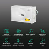 V-GUARD VG 150 Supreme 6 Amps Voltage Stabilizer For 600 to 1000 Litres Refrigerator (150V to 280V, Surge Protection)