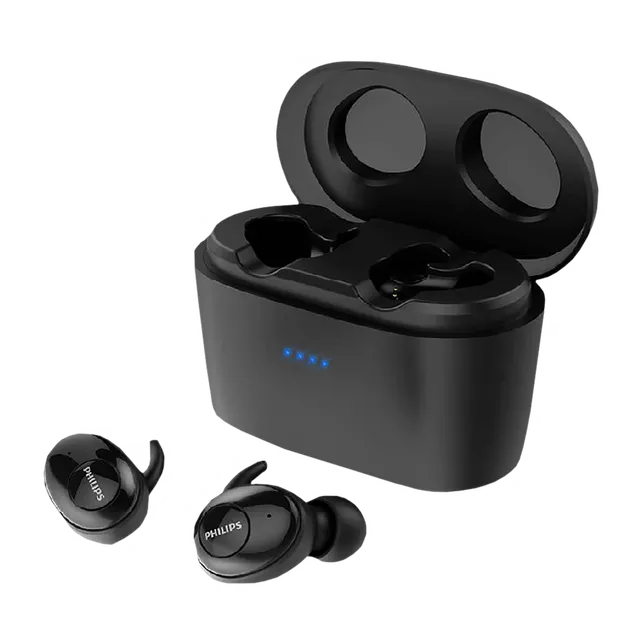 PHILIPS SHB2515BK/00 TWS Earbuds with Noise Isolation (Upto 100 Hours Playback, Black)