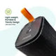 CROMA KUBE 5W FABRIC BT SPEAKER