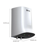 AO Smith MiniBot 3 Litre 5 Star Vertical Instant Geyser with Cutting Edge Technology (White)-OPEN BOX