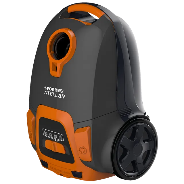 EUREKA FORBES Stellar 1600W Dry Vacuum Cleaner with Suction & Blower Function (LED Vario Power, Orange & Black)