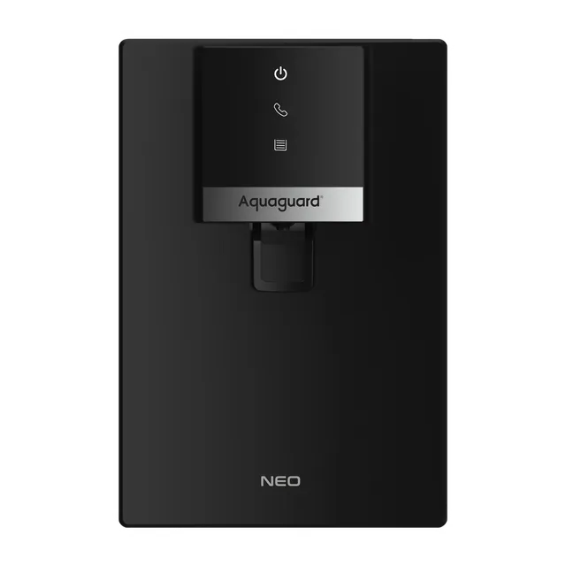 Aquaguard Neo 6.2L UV + UF + MC Water Purifier with 5 Stage Purification (Deep Black)