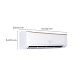 O GENERAL CET Series 2 Ton 5 Star Inverter Split AC (Copper Condenser, PM 2.5 Filter, ASGG24CETAB) (OPENBOX)