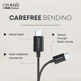 Croma Type-C Cable (model CRSTPURCBA040601)