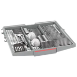 BOSCH Series 6 14 Place Settings Free Standing Dishwasher with Triple Rackmatic System (Silver Inox)
