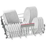 BOSCH Series 6 14 Place Settings Free Standing Dishwasher with Triple Rackmatic System (Silver Inox)