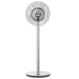 GM Zephyr 300mm 9 Blade BLDC Motor Pedestal Fan with Remote (Rust Resistant, White) (OPENBOX)