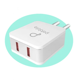 PEBBLE DUAL USB SMART WALL CHARGER 2.4A (OPENBOX)