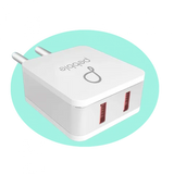 PEBBLE DUAL USB SMART WALL CHARGER 2.4A (OPENBOX)