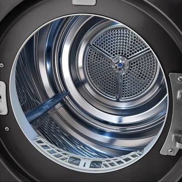 LG 9 kg 5 Star Inverter Fully Automatic Front Load Dryer (DHV09SWB, Wi-Fi Support, Black)
