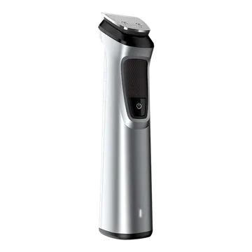 PHILIPS Series 7000 13-in-1 Rechargeable Cordless Grooming Kit for Face, Hair & Body for Men (120min Runtime, DualCut Technology, Silver)