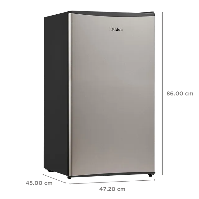 Midea Mini Bar 93 Litres 1 Star Direct Cool Single Door Mini Refrigerator with Reversible Door (MDRD142FGF03,)- OPENBOX