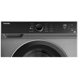Toshiba 9 kg Fully Automatic Front Load Washing Machine (TW-BJ100M4, Silver)